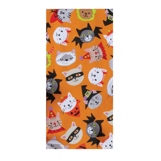 Cat Heads Dual Purpose Towel