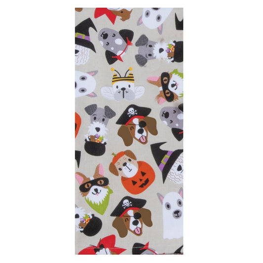 Dog Heads Dual Purpose Towel
