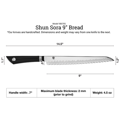 Shun Sora 9" Bread Knife