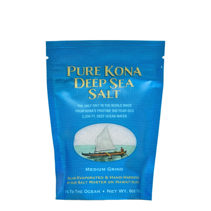 Pure Kona Deep Sea Salt - Medium Grind