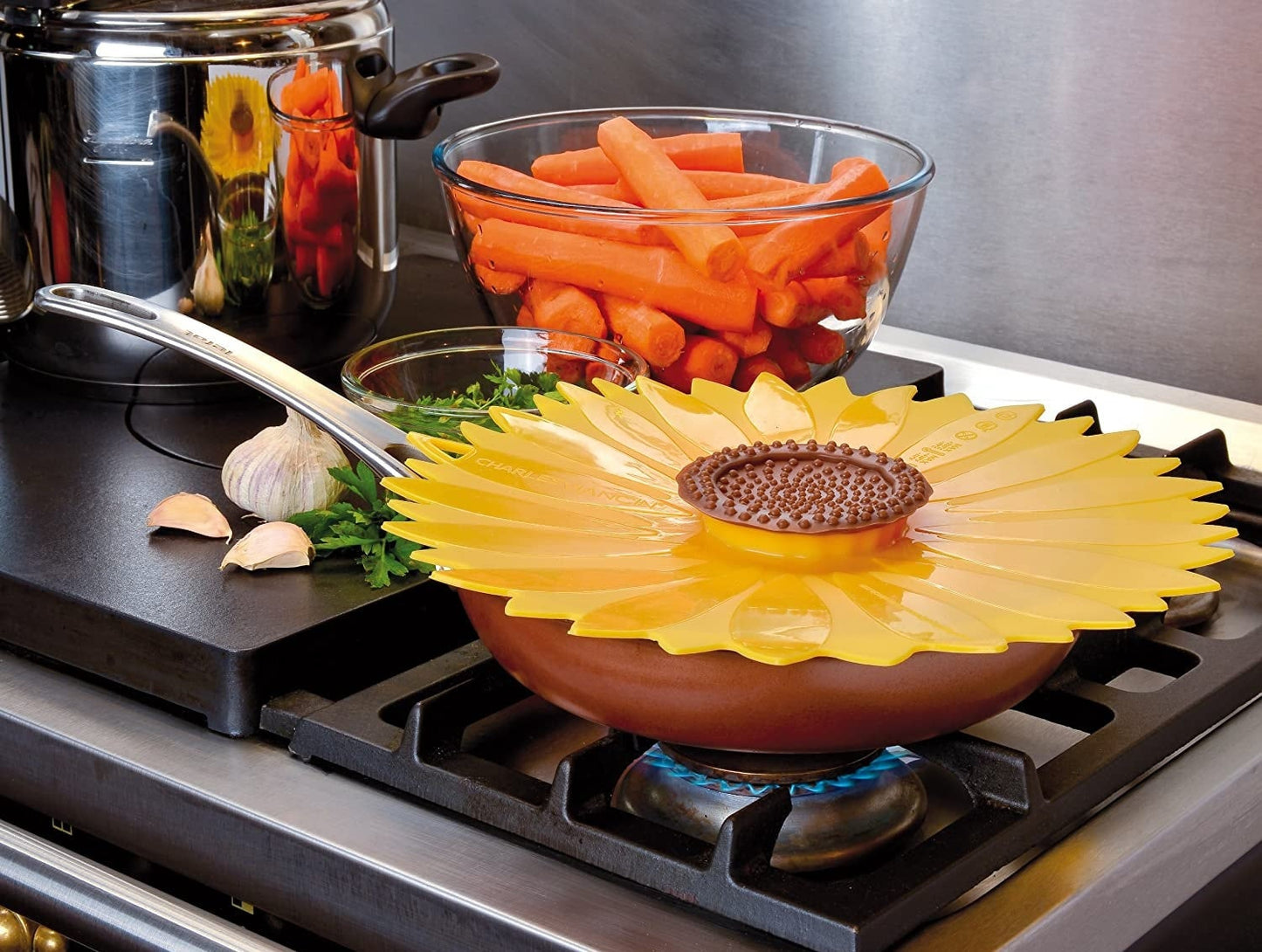 Sunflower Silicone Lid (11 inches)
