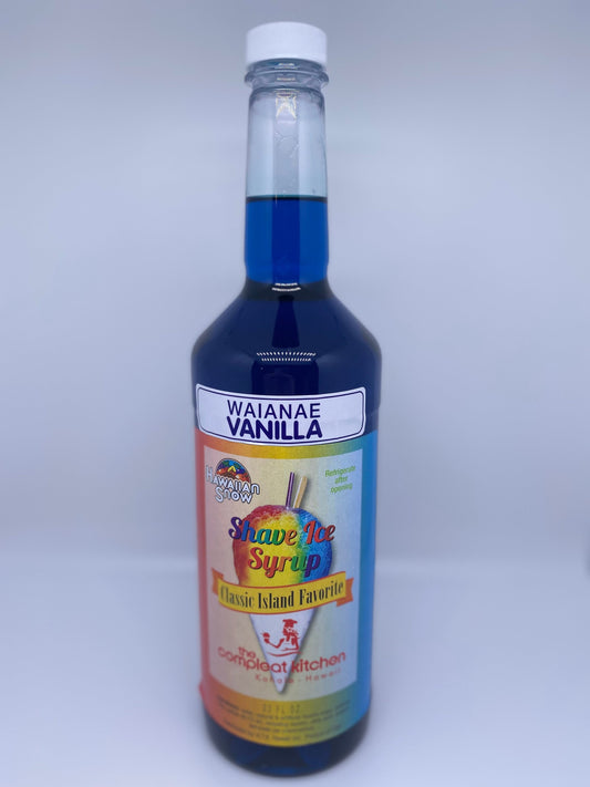 The Compleat Kitchen Shave Ice Syrup - Waianae Vanilla