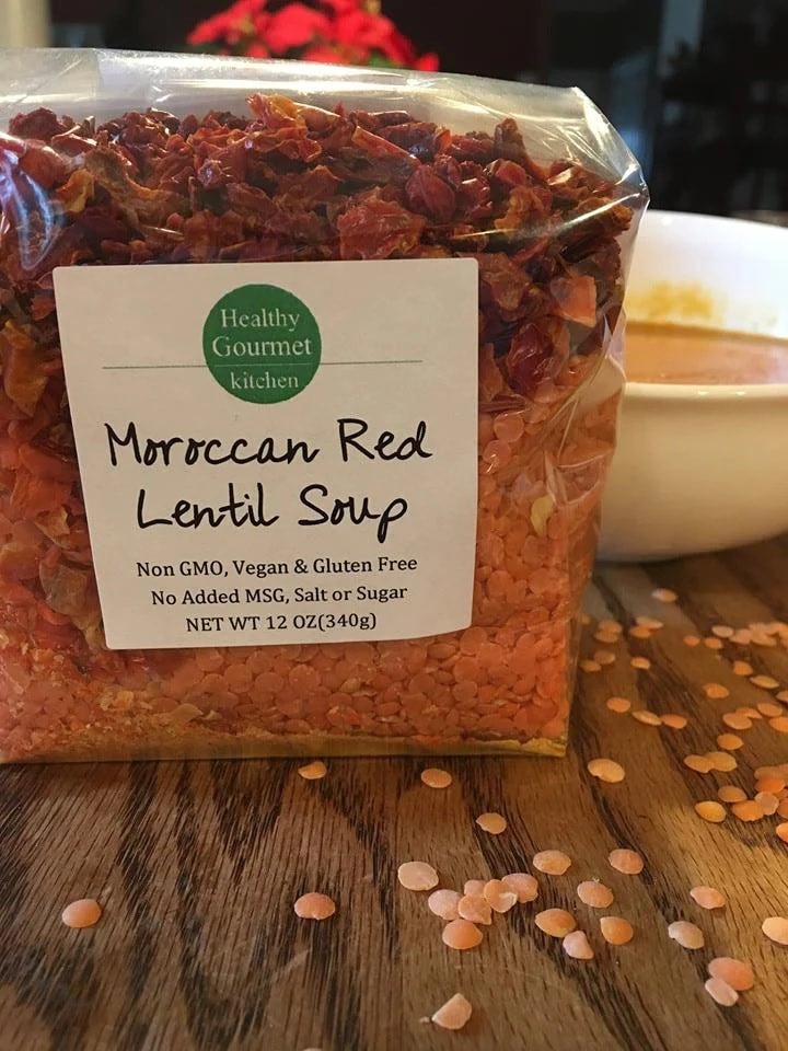 Morrocan Red Lentil Soup
