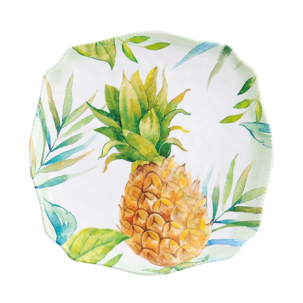 Pineapple Melamine 6.75'' Plate