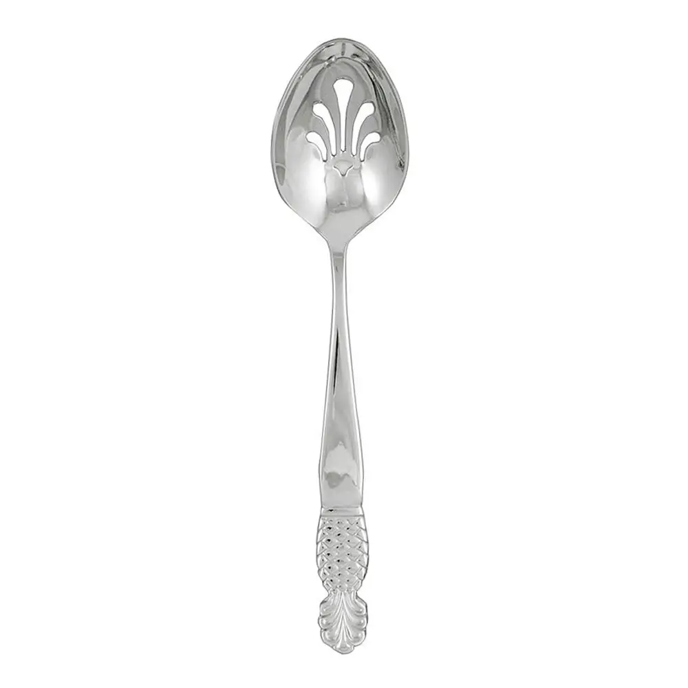 Pineapple Slotted Serving Spoon (Stainless Steel)