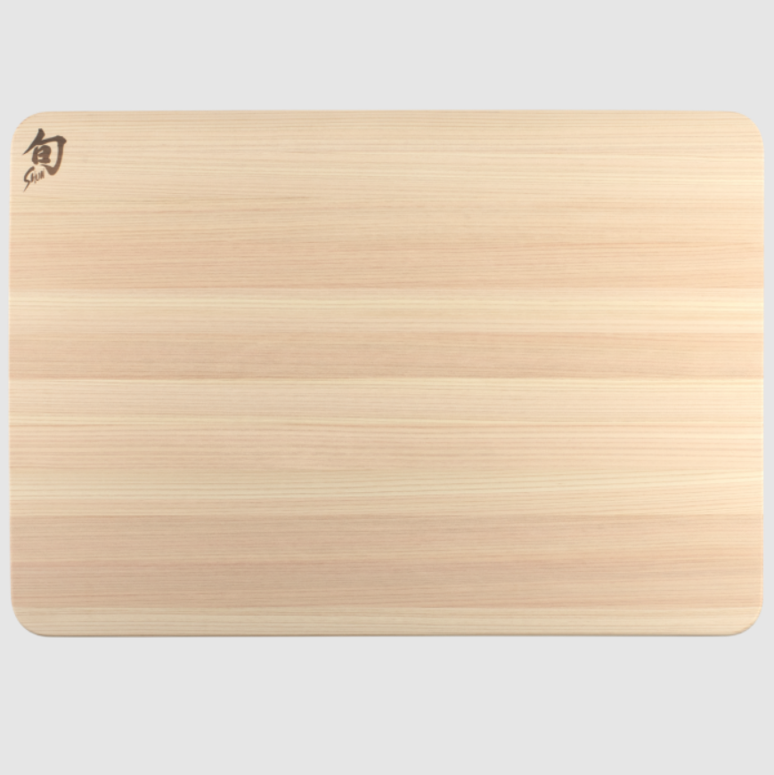 Shun Large Grooved Hinoki Cutting Board
