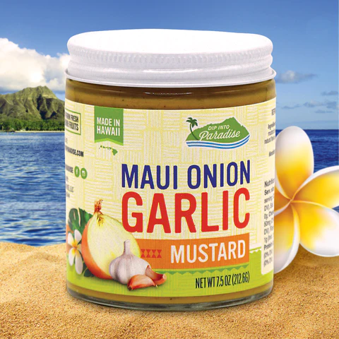 Maui Onion Garlic Mustard - Made in Hawai'i