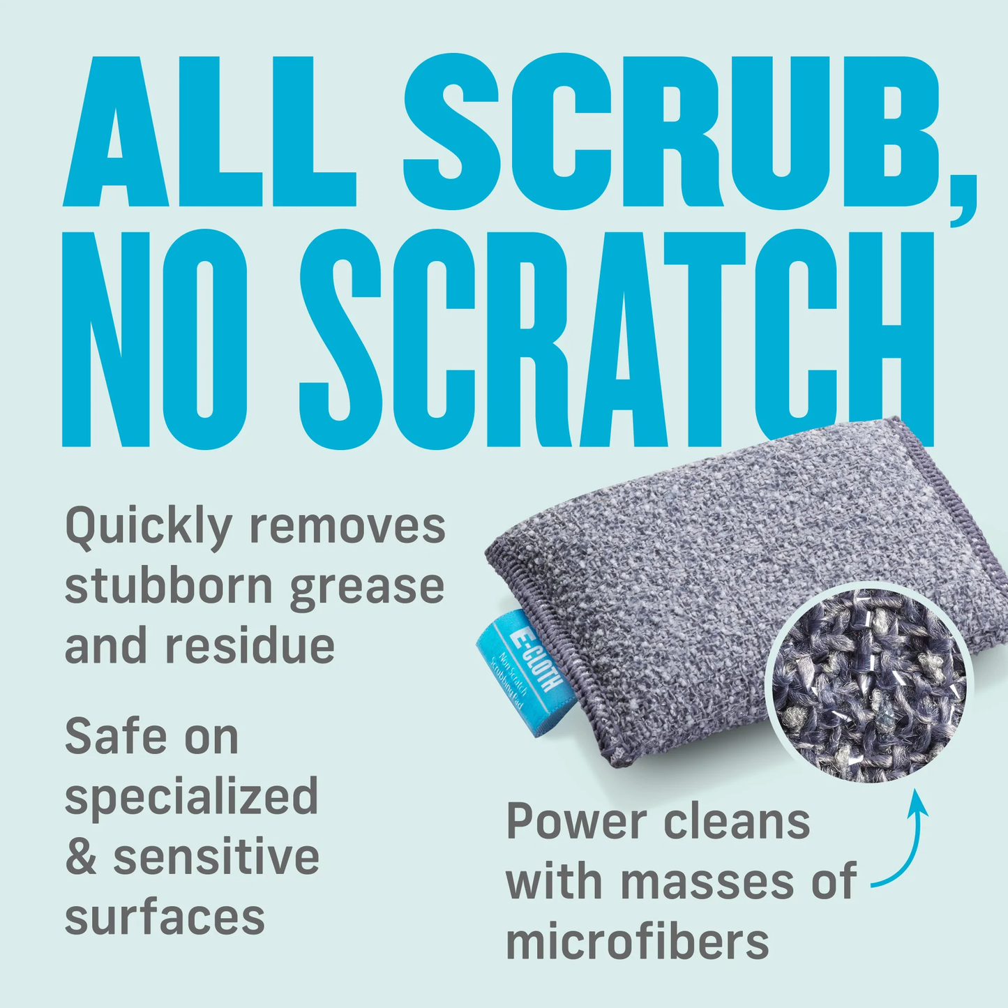 E-Cloth Non-Scratch Scrub Pads (Set of 2)