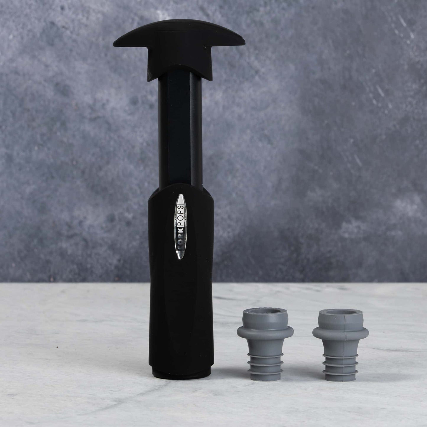 Cork Pops Vacuum Wine Saver & 2 Stoppers