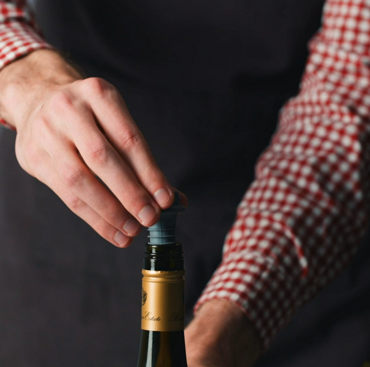 Cork Pops Vacuum Wine Saver & 2 Stoppers