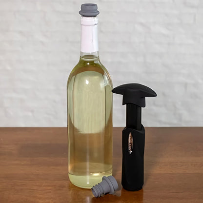 Cork Pops Vacuum Wine Saver & 2 Stoppers