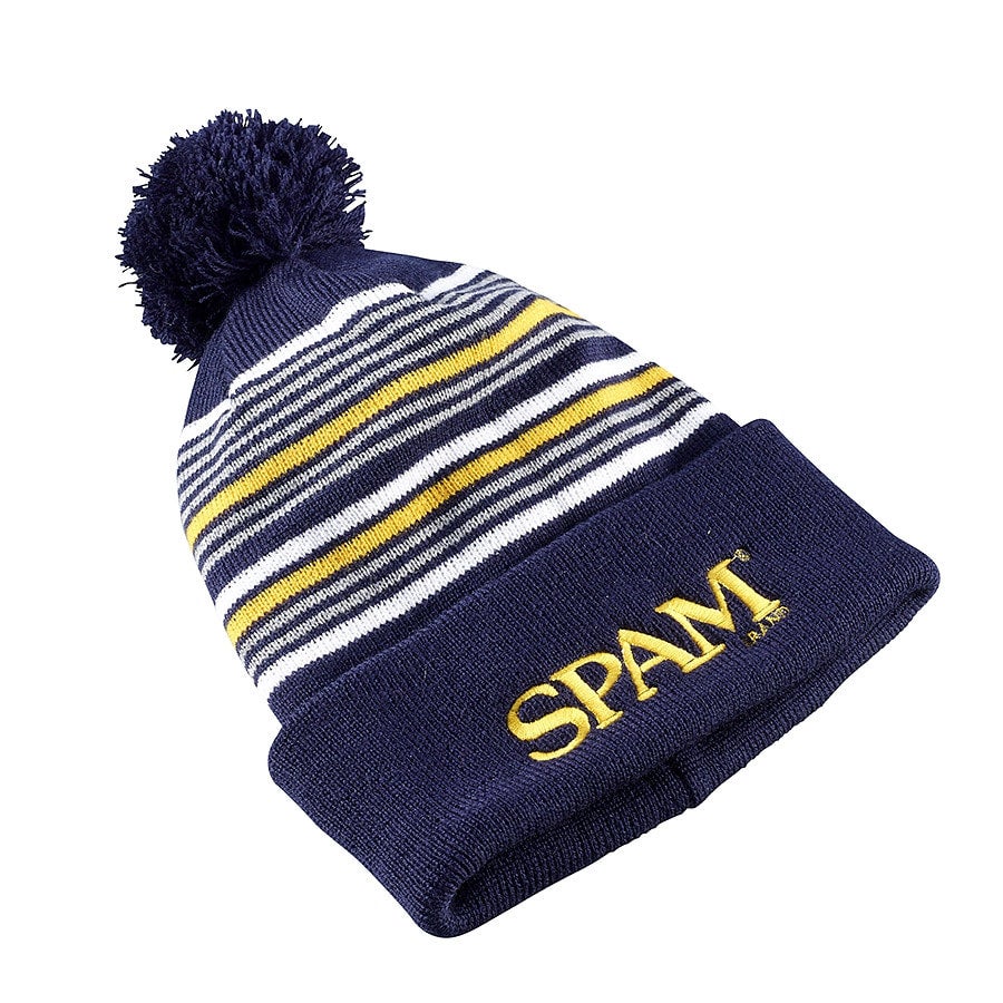 Striped SPAM® Brand Beanie