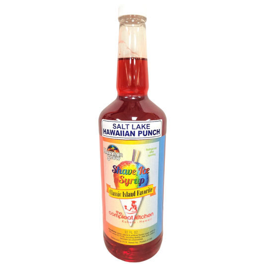 The Compleat Kitchen Shave Ice Syrup - Salt Lake Hawaiian Punch