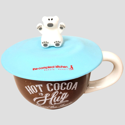 The Compleat Kitchen Polar Bear Silicone Cup Cover