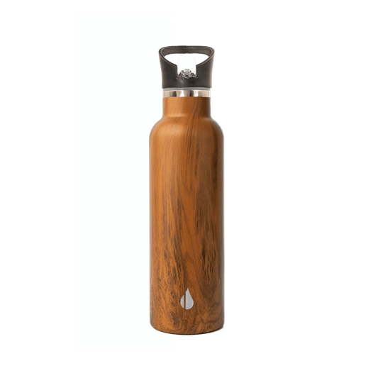 Elemental Classic 25 oz. Water Bottle - Teak Wood