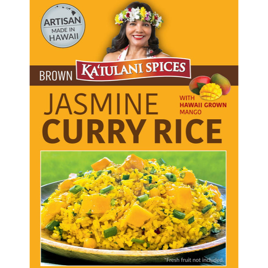 Ka'iulani Mango Curry Brown Rice Kit (8 oz.) - Made in Hawaii