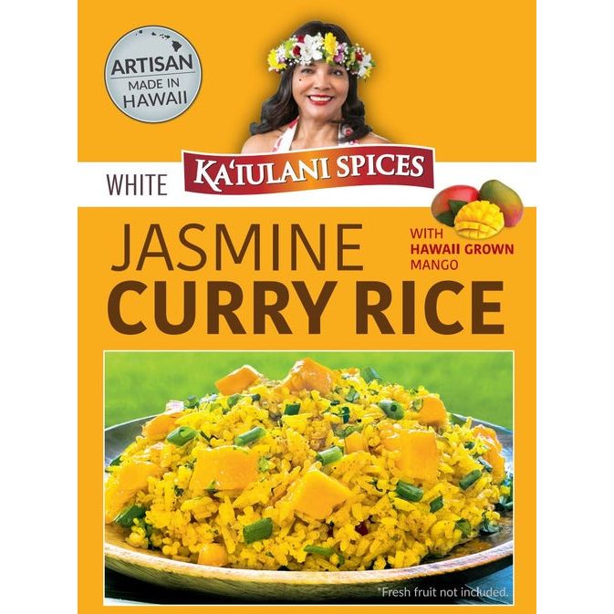 Ka'iulani Mango Curry White Rice Kit (8 oz. or 16 oz.) - Made in Hawaii