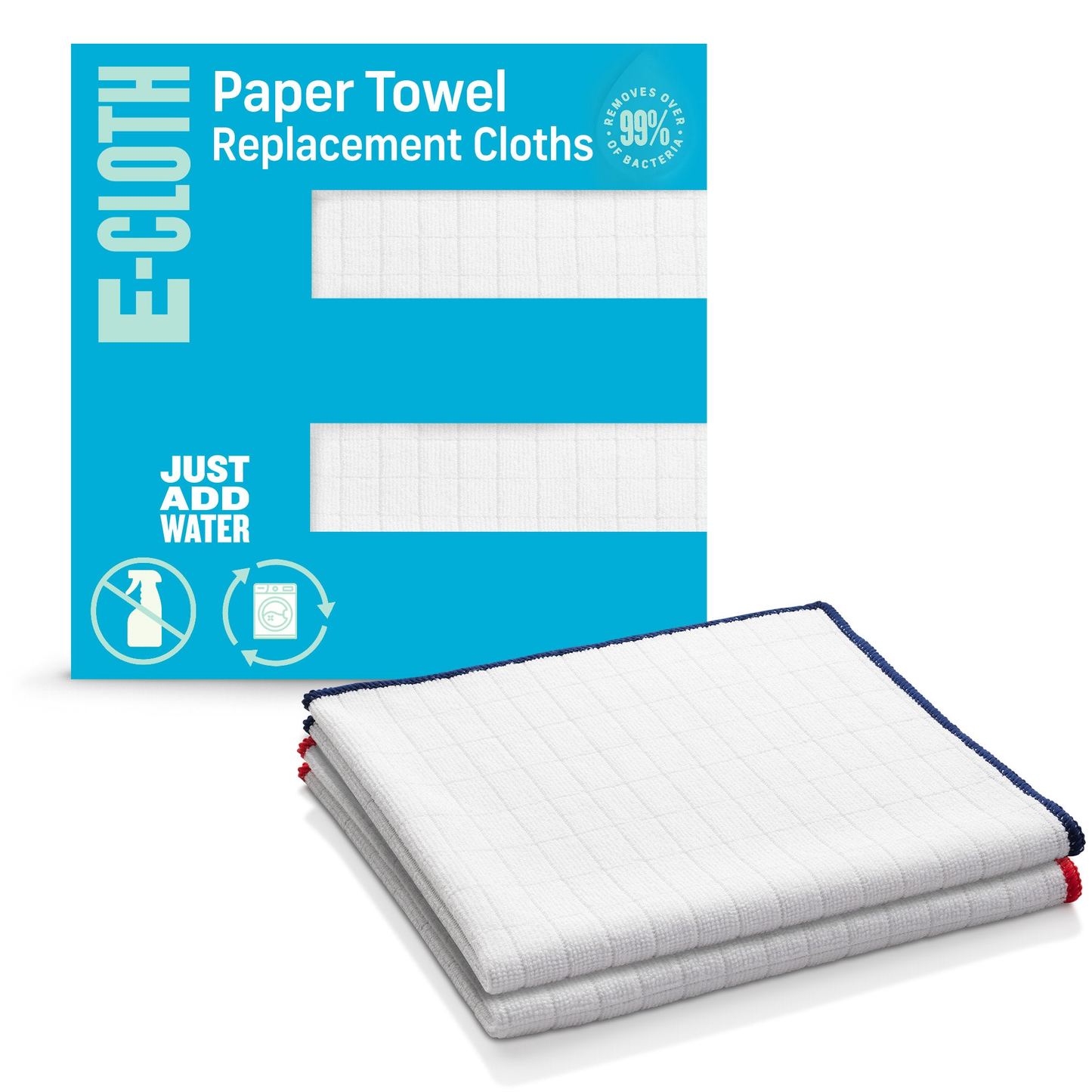 E-Cloth Wash & Wipe Cloths (Set of 2)