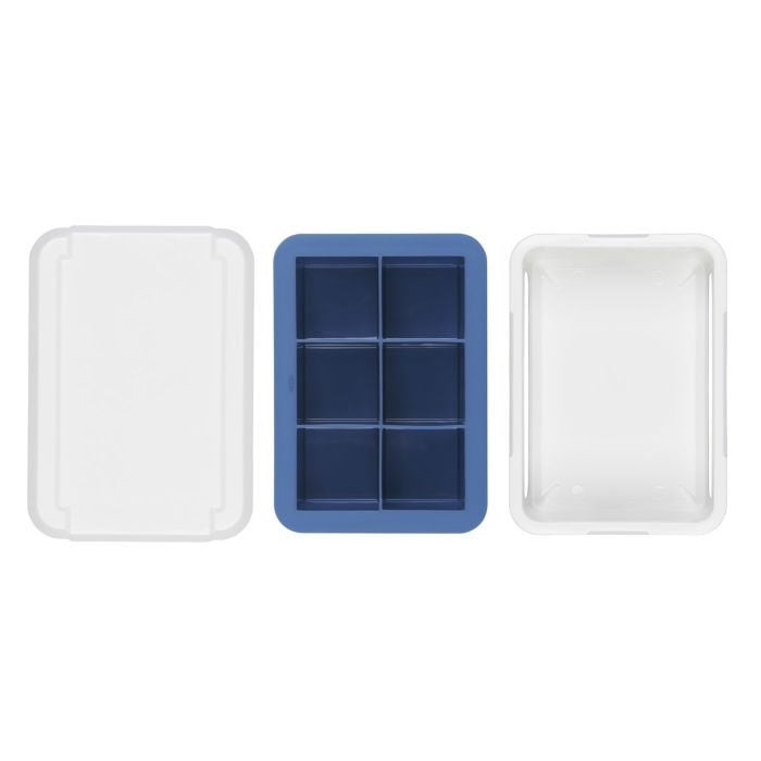 OXO Covered Silicone Ice Cube Tray-Large Cube