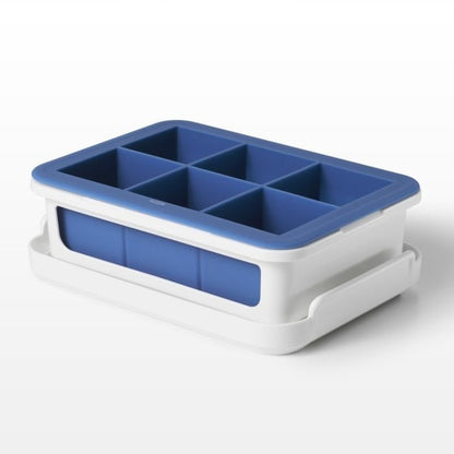 OXO Covered Silicone Ice Cube Tray-Large Cube
