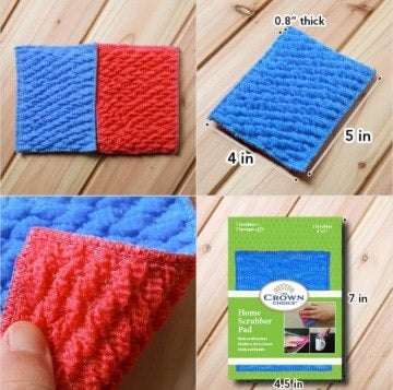 Home Scrubber Pad for Dishes, Scrubbing, Cleaning