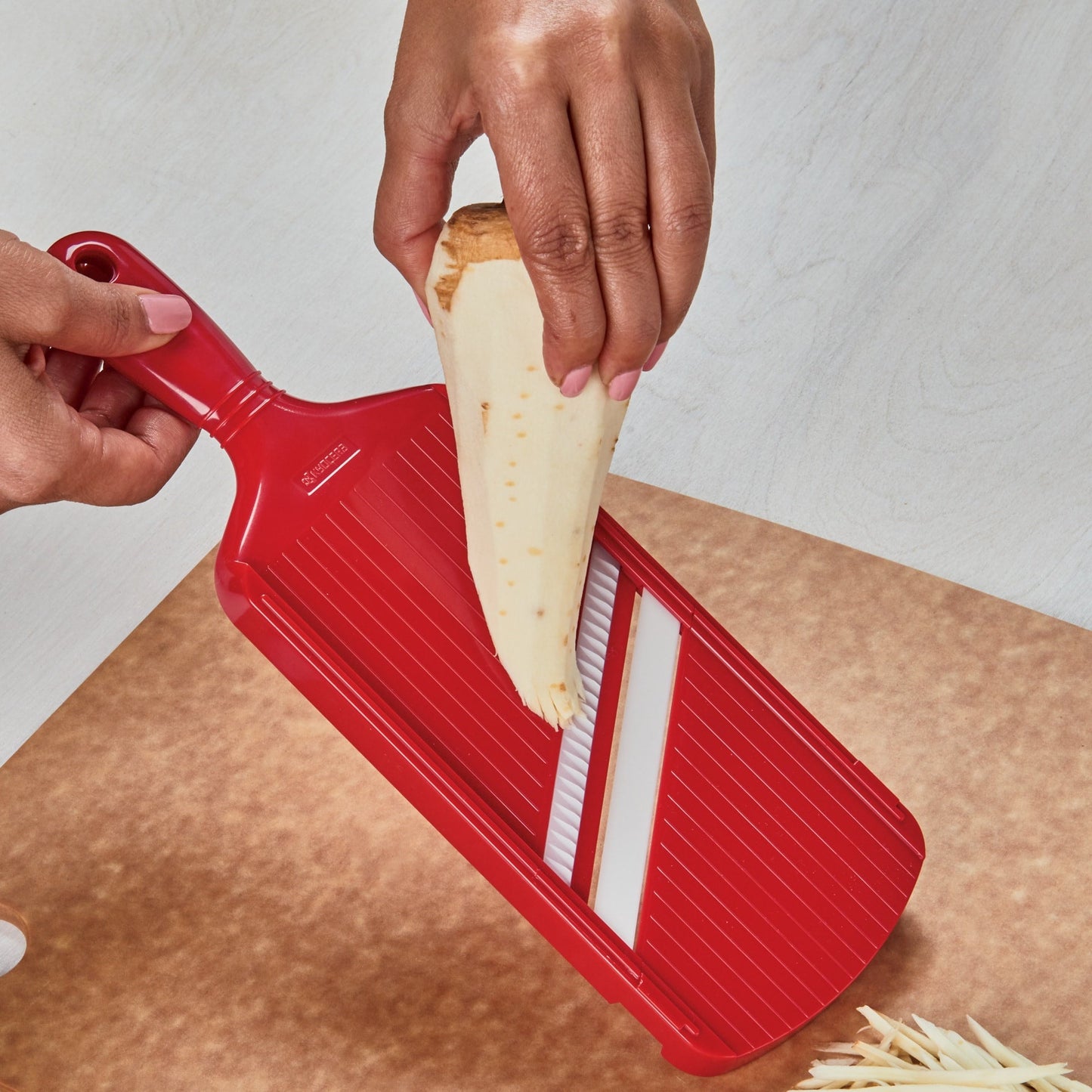Kyocera Ceramic Wide Julienne Mandolin Slicer - Red
