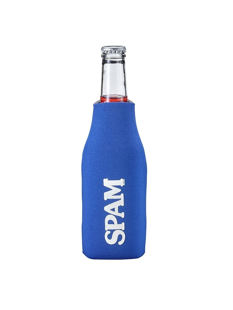 Blue SPAM® Brand Bottle Hugger