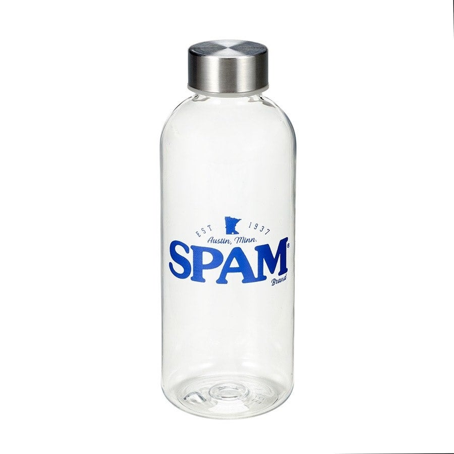 Clear SPAM® Brand Water Bottle